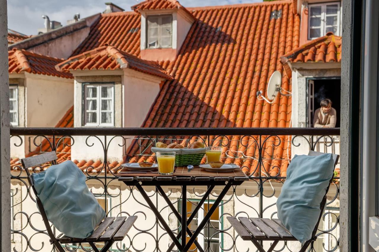 Castelo Apartment - Beautiful Balcony View Lisboa Exterior foto